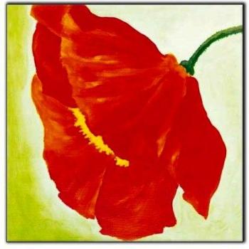 Panel Decorativo de Flores Colgable TASHIMOTO 70x70 cm