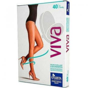 Viva Pantimedia 40 Malla Red Punta Cerrada Claro Talla 3 1ud