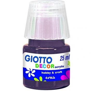Giotto 538122decor pintura acrilica sepia 3x 3x 6cm
