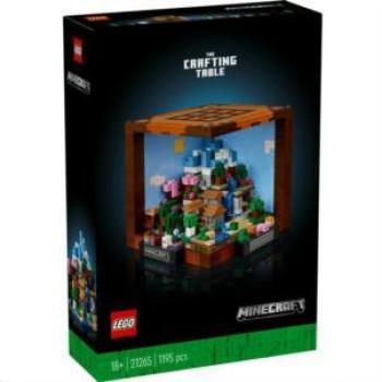 Set de construcción LEGO Minecraft 21265 Mesa de Trabajo - Juegos de construcción, inspirado en el videojuego, incluye figuras, criaturas y biomas, modelo por el 15 aniversario, regalo para adultos, para construir y exponer