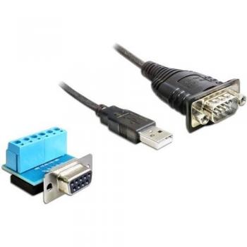 Adaptador USB 2.0 a RS-422/485, 0.82 m, DeLock