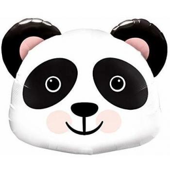 Qualatex Precious - Globo de Aluminio con Cabeza de Panda