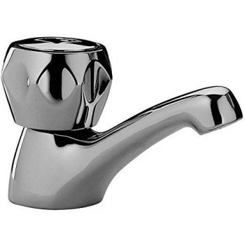 Grifo de Lavabo Monomando Paffoni Danubio DA090CR Cromado de Latón