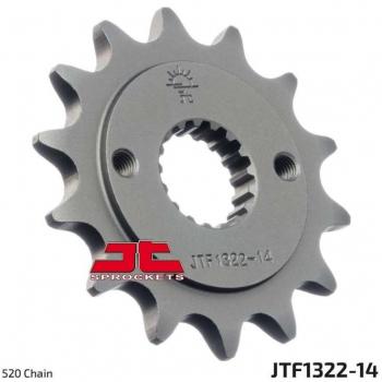 Piñón JT 14 Dientes Acero Estándar 520 JTF1322.14