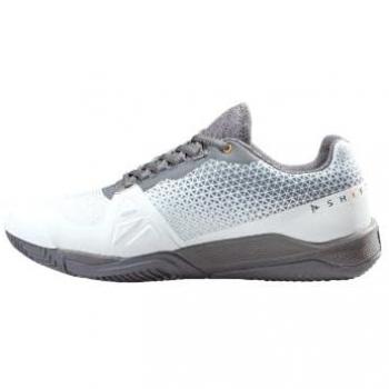 Zapatillas de Tenis Wilson Rush Pro 4.0 para Hombre - Tierra Batida, Azul Claro y Gris Oscuro