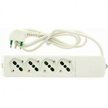 Toma Corriente Vertical Fija IP67 2P+T 16A 230V Sin Fondo Gewiss GW66326N