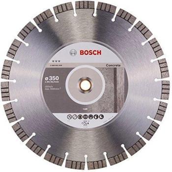 Bosch 2 608 602 658 - Disco de corte de diamante Best for Concrete - 350 x 20,00+25,40 x 3,2 x 15 mm