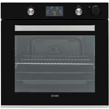 Svan SVH850VAP1 Horno Vapor 60 cm A 12 Programas Cristal Negro