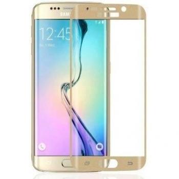 Protector Pantalla Vidrio S.Galaxy S6 Edge Plus Dorado