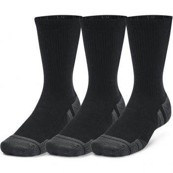 Under Armour Performance Tech 3-Pack Crew Socks Black - XL