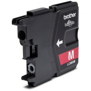 Brother LC985M Magenta Ink Cartridge (Yield: 260 Pages)