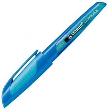 Pluma estilográfica STABILO EASYbuddy M, ambidiestra, azul oscuro/azul claro