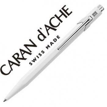 Caran D'Ache 849-001 - Bolígrafo, color blanco