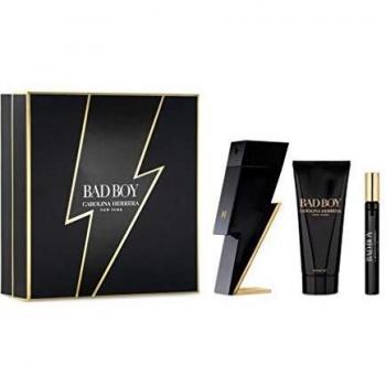 Carolina Herrera, PACO RABANNE BAD BOY EAU DE TOILETTE GEL DE BAÑO 100ML Unisex adulto, Negro, Único