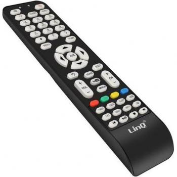 Mando a distancia universal para TV LCD PLASMA LED 4K Philips, alcance 8m, color negro
