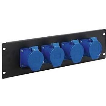 Eurolite PDM 3U-4CEE Splitter 32A 3-pin, negro /, azul