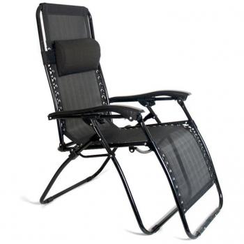 Tumbona Reclinable Gris 177X65x113 Cm