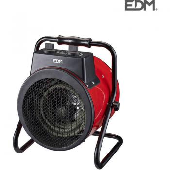 Calefactor Industrial Eléctrico EDM 07098 3000W Negro Naranja