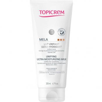 Topicrem MELA Leche Corporal Unificadora Ultra-Hidratante SPF15 200 ml