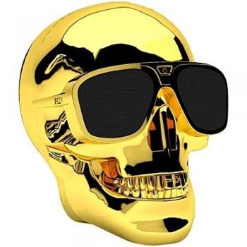 Jarre Technologies AeroSkull XS - Altavoces portátiles, dorado