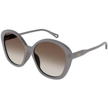 Chloé Sunglasses Ch0081S Gray Female 55 MM