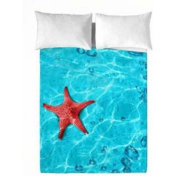 COSTURA Juego de sábanas Ocean Vibes Cama 135 cm