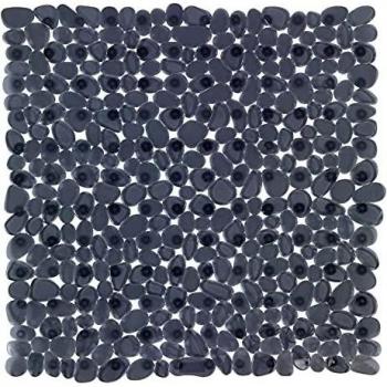 Alfombra Antideslizante para Ducha Paradise, 54 x 54 cm, Gris Antracita, PVC