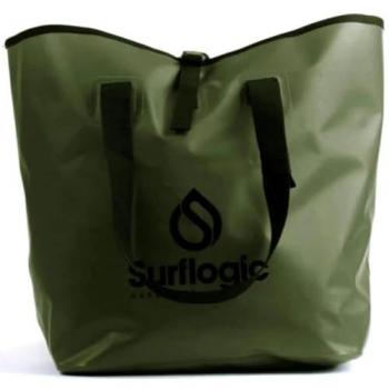 Surflogic Bolsa Dry Bucket 50L Verde, bolsa estanca, adultos unisex, capacidad de 50 litros