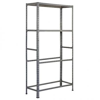 SimonRack Estantería para Neumáticos de Acero, 2000x1200x400 mm, Para 10 neumáticos, Soporta 180 kg de Punto Flexión, 4 Niveles, Gris - Simonauto