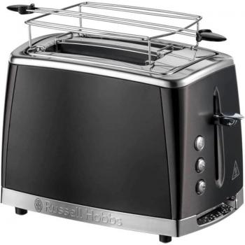 Tostadora Russell Hobbs 26150-56 - Tostador de 2 Rebanadas con Tecnología de Tostado Rápido y Uniforme
