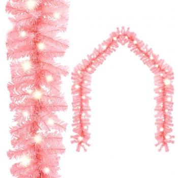 Guirnalda de Navidad con Luces LED, Decoración Iluminadora, 10 m, colores: azul, dorado, negro y rosa