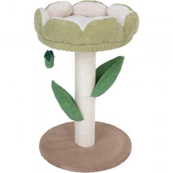 Rascador TIAKI Nature Flor - Verde Claro