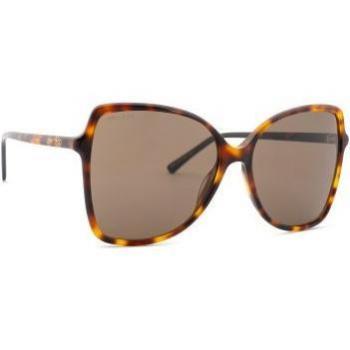 Jimmy Choo Fede/S 59MM Cat Eye Sunglasses - Red Havana - Female - One Size