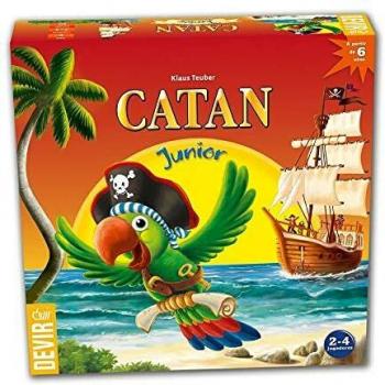 Devir- Catan Junior, juego de mesa, en castellano, catalán y portugués