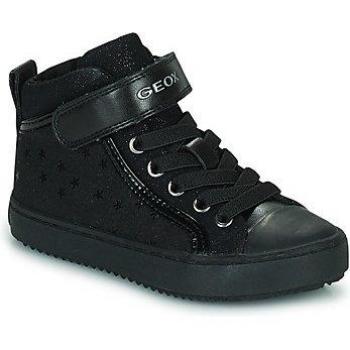 Geox Kalispera Black High-Top Sneakers for Girls