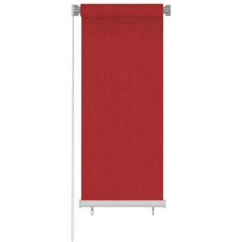 Persiana Enrollable de Jardín HDPE Rojo - Dimensiones: 60 x 140 cm, 80 x 140 cm, 160 x 230 cm