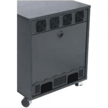 Middle Atlantic RK-RAP12 Black Rack Accessory Door for Server Cabinet