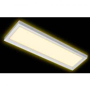 Plafón LED Briloner 7365, 58 x 20 cm, blanco, 22W, 3000 lm, IP20