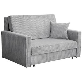 Sofá-cama Columbus 189 con caja de ropa de cama, 85x133x98cm, función de dormir y cojines incluidos