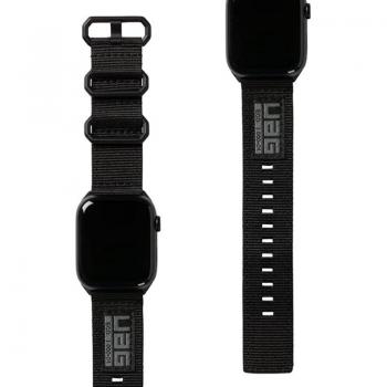 UAG Nato Eco Watch Correa para Apple Watch 45/44/42mm Negra