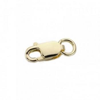 Fornitura oro 18k cierre 10mm. mosquetón asa [AB9380]