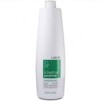 Lakmé K.Therapy Purifying Shampoo Champú equilibrante para cuero cabelludo graso 1000 ml