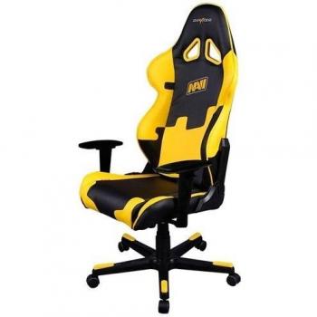 Dxracer  - Silla gaming re21 negro y amarillo