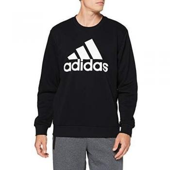 adidas MH BOS Crew FT Sudadera, Hombre, Black/White, XL