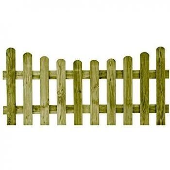 vidaXL Puerta de Valla de Madera de Pino Impregnada 170x80 cm Cerca de Verja