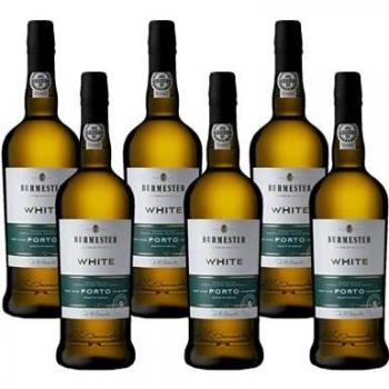 Burmester White Porto - Vino de Oporto blanco, elaborado a partir de uvas blancas seleccionadas, con un perfil fresco y afrutado, notas de frutas cítricas y florales, cuerpo ligero a medio, ideal para