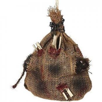 FIESTAS GUIRCA Saco DE Ratas con LUZ Y MOV. 35 CMS.
