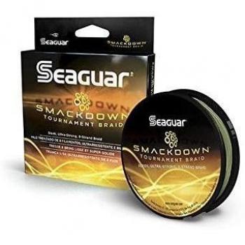 Seaguar Smackdown Braided Fishing Line, Green, 20-Pound/150-Yard by Seaguar