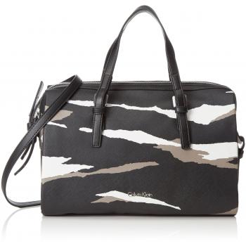 Calvin Klein JeansM4RISSA PRINT DUFFLE - Bolsa de Asa Superior Mujer
, color Negro, talla 26x33x17 cm