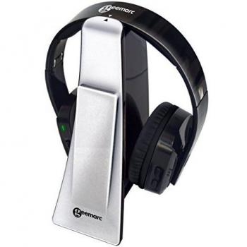Geemarc CL7400 - Auriculares inalámbricos, Color Plateado